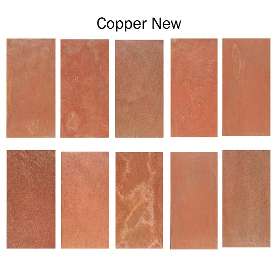 薄石材饰面板样品高清图之-Copper New颜色。