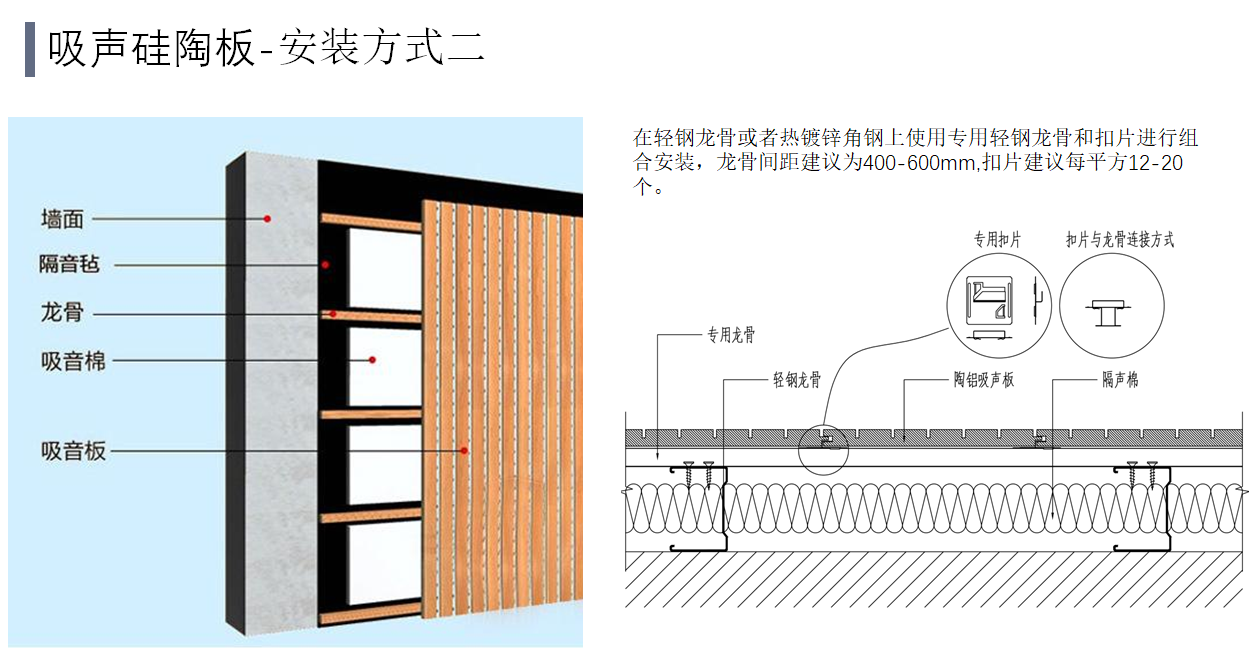 吸声硅陶板
