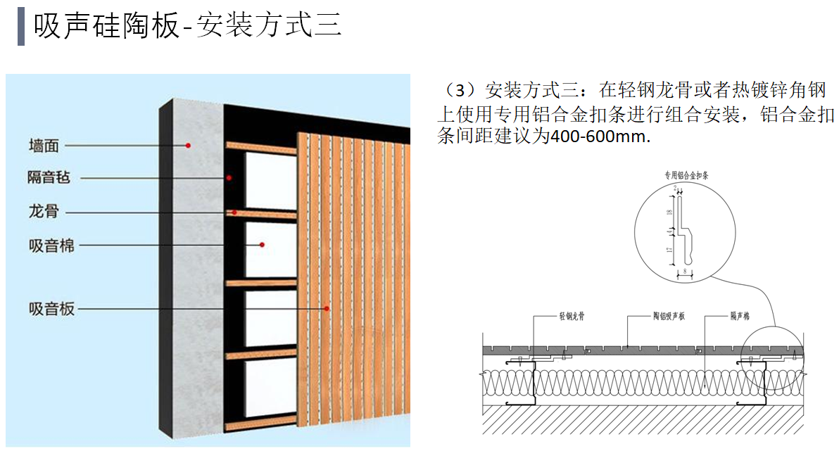 吸声硅陶板